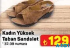 JUNO KADIN YÜKSEK TABAN SANDALET JUNO KADIN YÜKSEK TABAN SANDALET